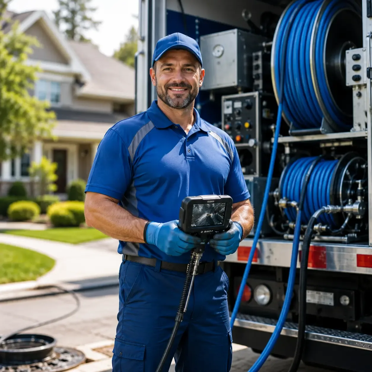 Local outdoor drain cleaning specialists in Hoffman, MN